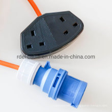 Adapter Cable 16 a Cee to UK 13 AMP Socket